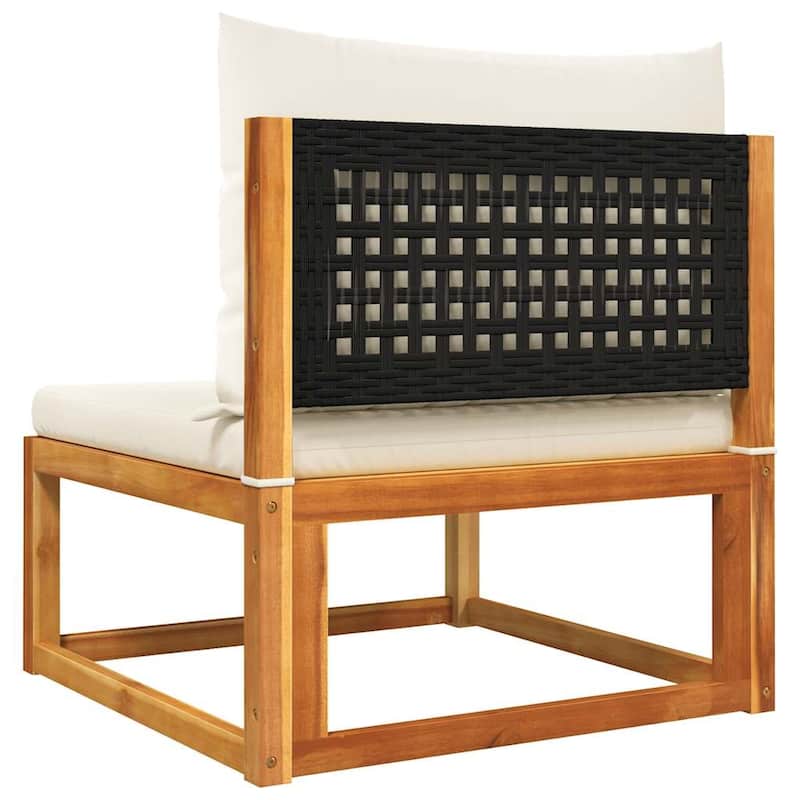 vidaXL Garden Sofa - 25.6 x 25.6 x 25.6 in