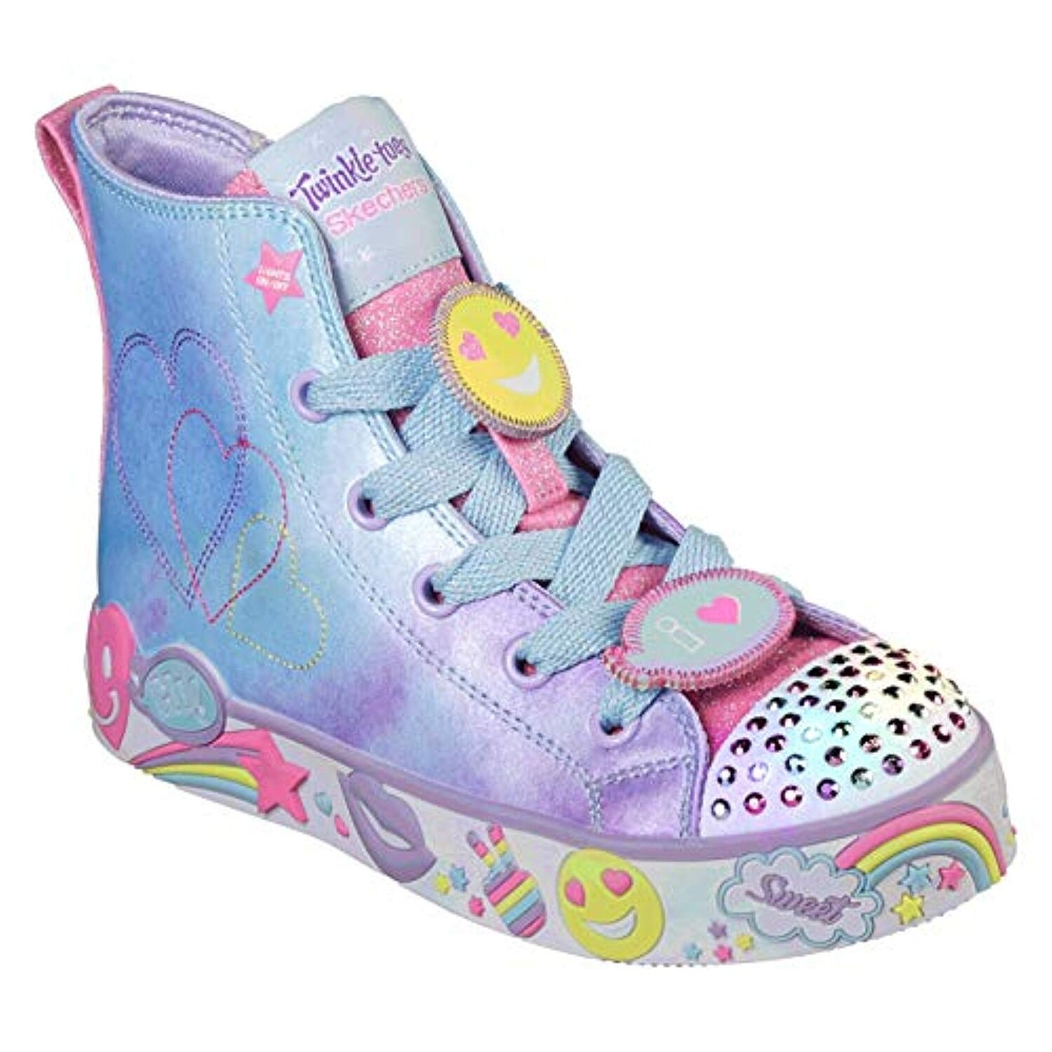 Skechers Baby Girls' Litebeams Gleam N'DREAM Sneaker, neon PinkMulti, 9 Medium US Toddler Skechers Baby Girls' Litebeams Gleam N'DREAM Sneaker, neon PinkMulti, 9 Medium US Toddler