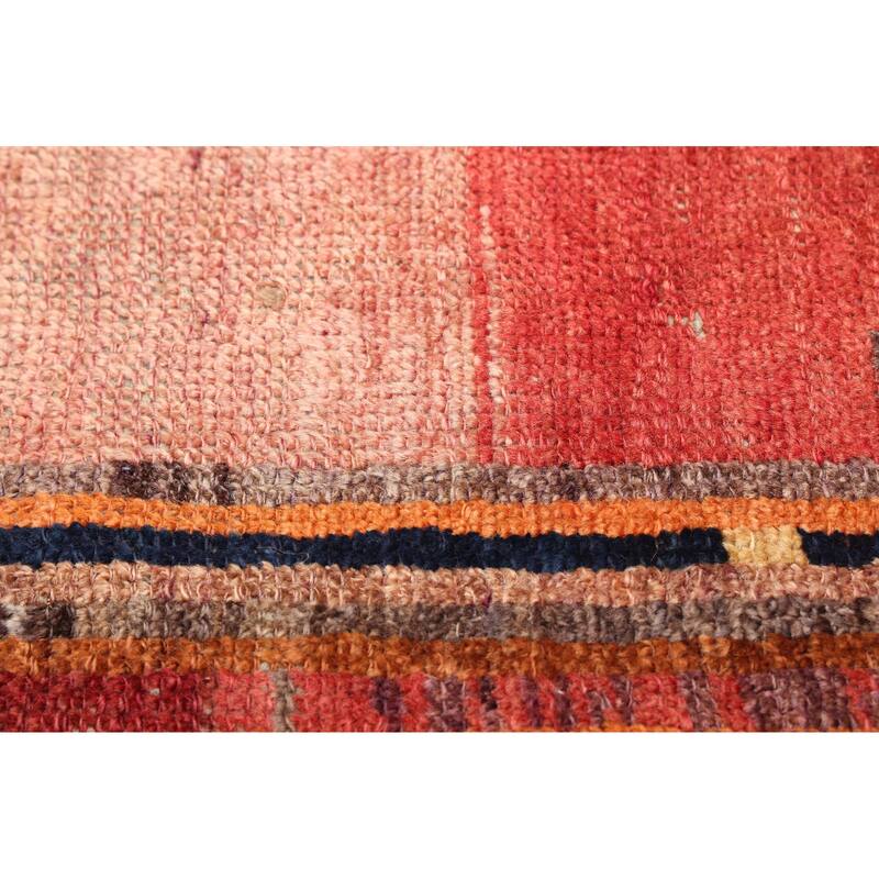 ECARPETGALLERY Hand-knotted Melis Vintage Copper Wool Rug - 4'7 x 8'6
