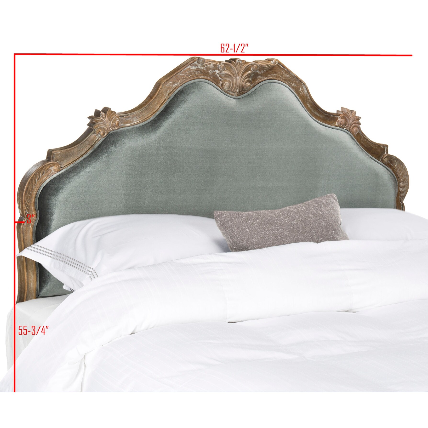 Safavieh harlow best sale headboard