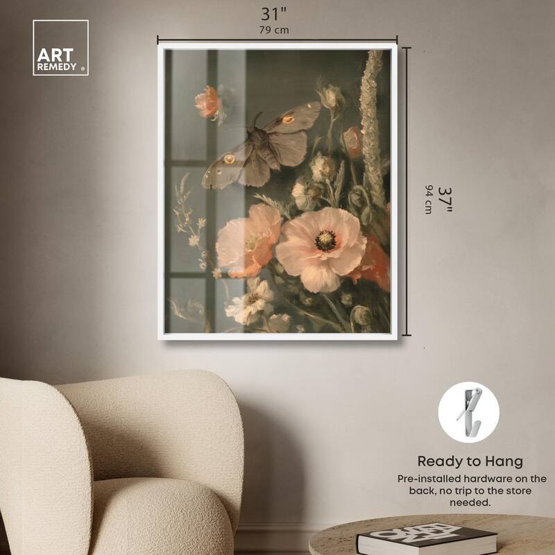 Shadowed Flutter Shadowbox by Art Remedy