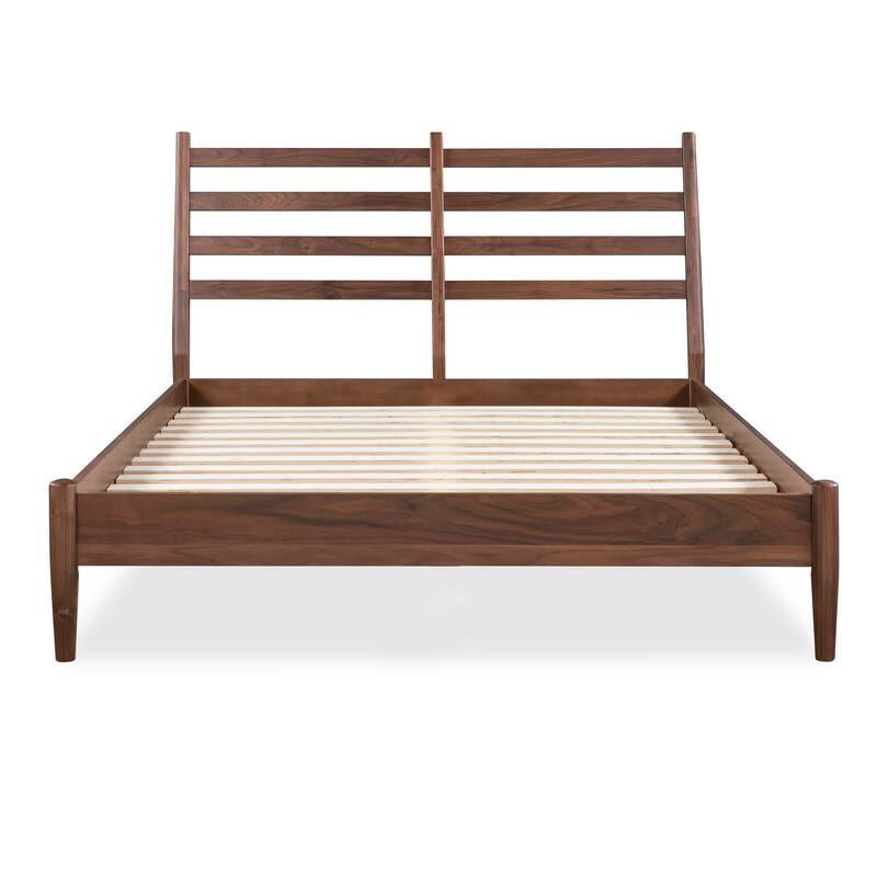 Poly & Bark Truro Bed Frame with Leather Cushions