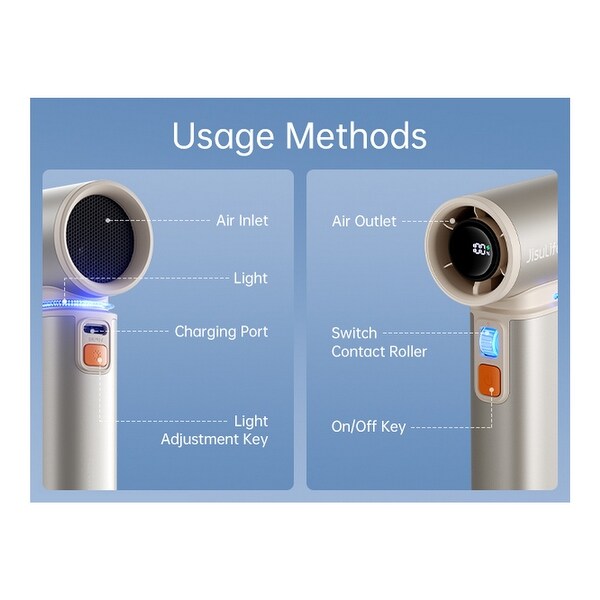 Jisulife Handheld Fan Ultra ポータブルファン Amazon.com: JISULIFE Portable Handheld Fan Ultra2, 9000mAh