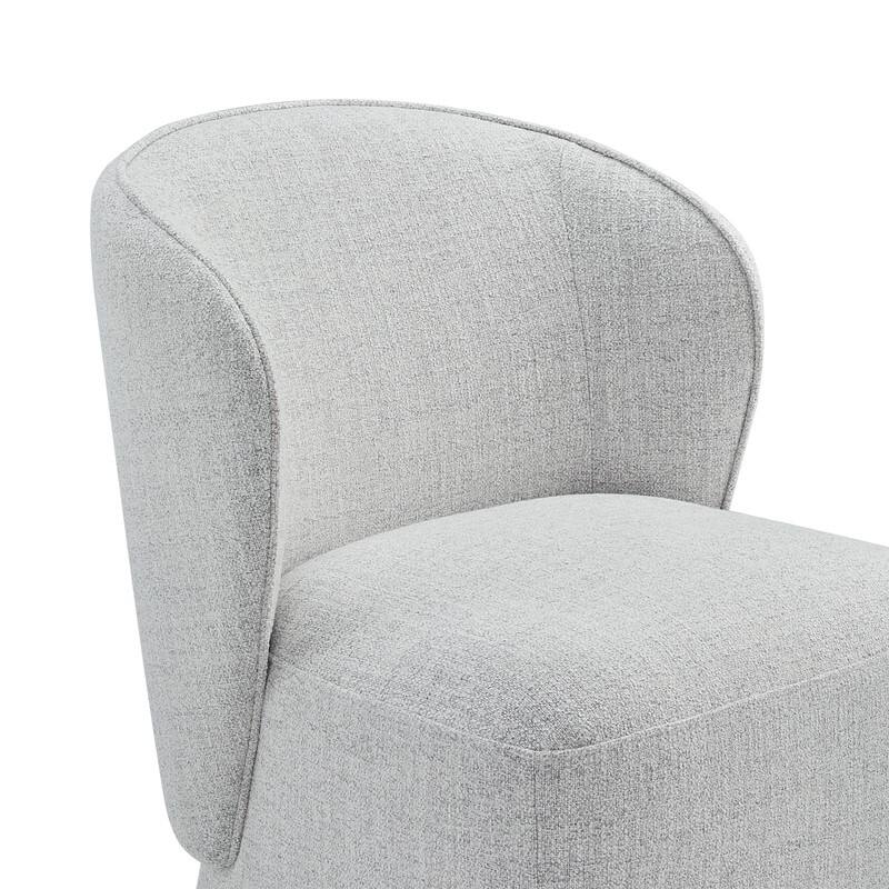 Kyle Morden Fabric Dining Room with Casters Wrap-round Back