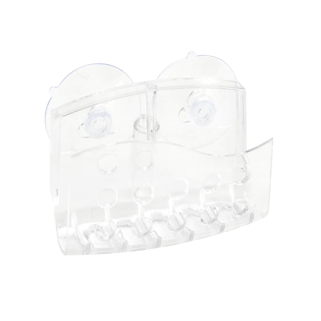 Bath Bliss Soap Holder - Clear - 5"x1"x3.75"