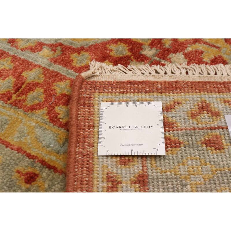 ECARPETGALLERY Hand-knotted Mamluk Dark Copper Wool Rug - 7'9 x 9'5