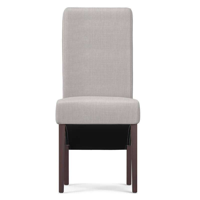 WYNDENHALL Franklin Transitional Deluxe Parson Dining Chair (Set of 2) - 17.7"w x 19.7"d x 40.2"h
