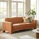 preview thumbnail 27 of 39, HULALA HOME Isai Modern Curved Velvet Sofa