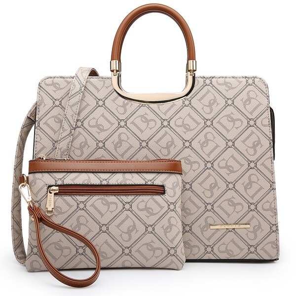 monogram briefcase