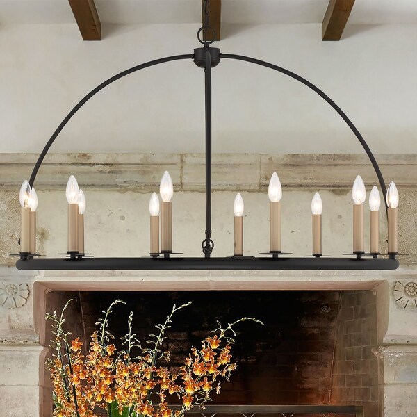 Candle style outlet chandelier