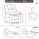 preview thumbnail 51 of 53, MCombo Electric Power Lift Recliner Chair Sofa with Massage and Heat for Elderly, 3 Positions, USB Ports, Faux Leather 7040