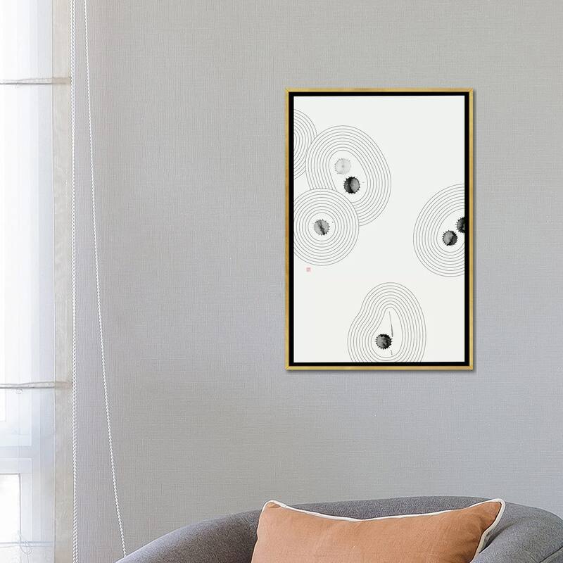 iCanvas "Accidental Zen Garden II" by Thoth Adan Framed