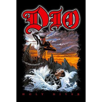 Dio Holy Diver Framed Poster - 24 x 36 Inch