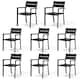 Option Set of 8, Black