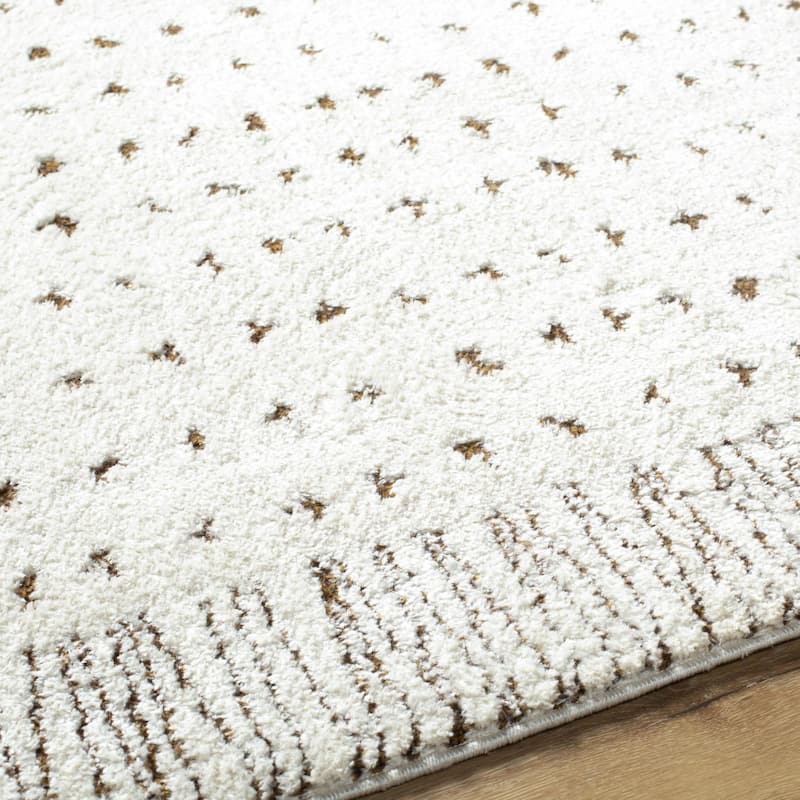 Livabliss Freud Morroccan Dots Area Rug