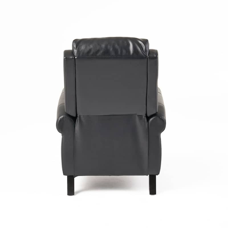 Haddan PU Leather Recliner Club Chair by Christopher Knight Home