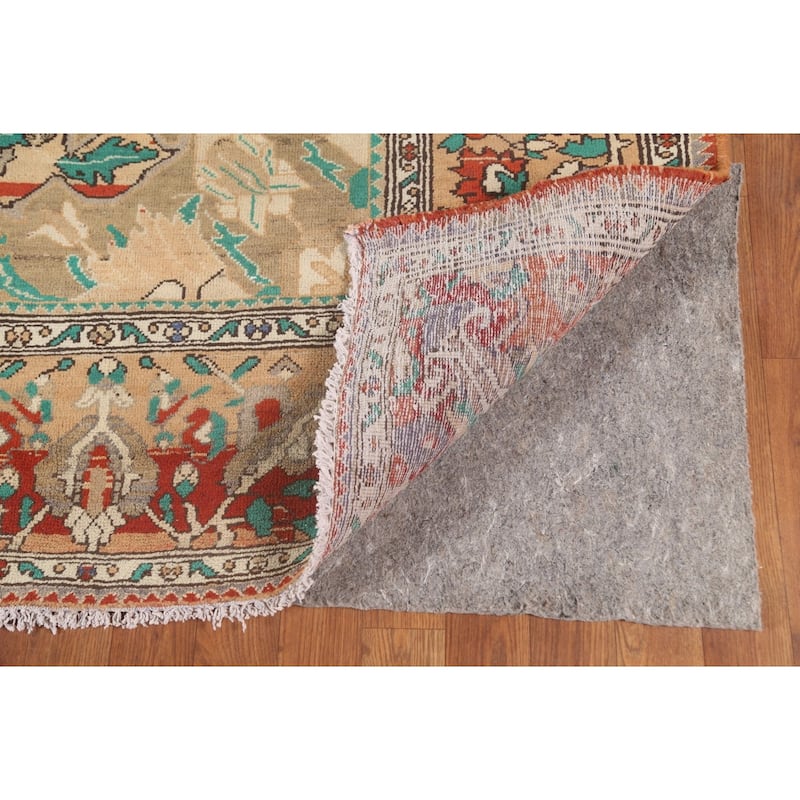 Traditional Bakhtiari Persian Vintage Area Rug Handmade Wool Carpet - 6'11"x 10'8"
