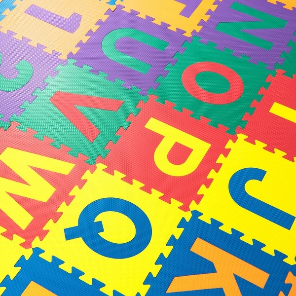 large alphabet play mat