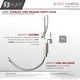 preview thumbnail 10 of 22, STYLISH Single Handle Bathroom Faucet for Single Hole Brass Vessel Mixer Tap - Faucet Height: 17 1/2" | Spout Height: 8"