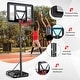 preview thumbnail 7 of 5, Portable Basketball Hoop , Height Adjustable