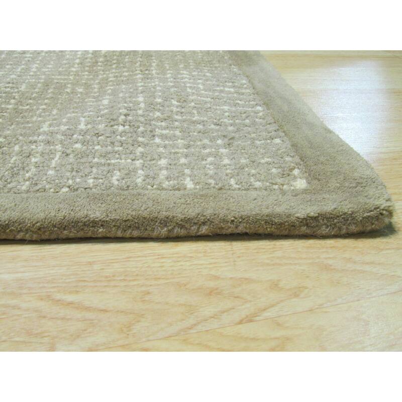 Brown Transitional Geometric Timothy Area Rug - 5' x 8'