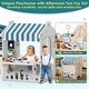 preview thumbnail 2 of 12, 10 in 1 Toddler Slide with Basketball Hoop, Outdoor Slide for Toddlers Age 1-3 with Kid Playhouse