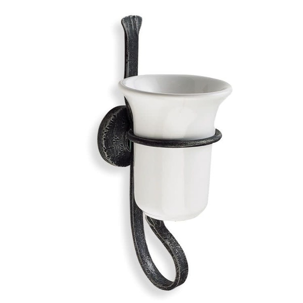 Nameeks F10 StilHaus Wall Mounted Toothbrush Holder - Ancient Black. Opens flyout.