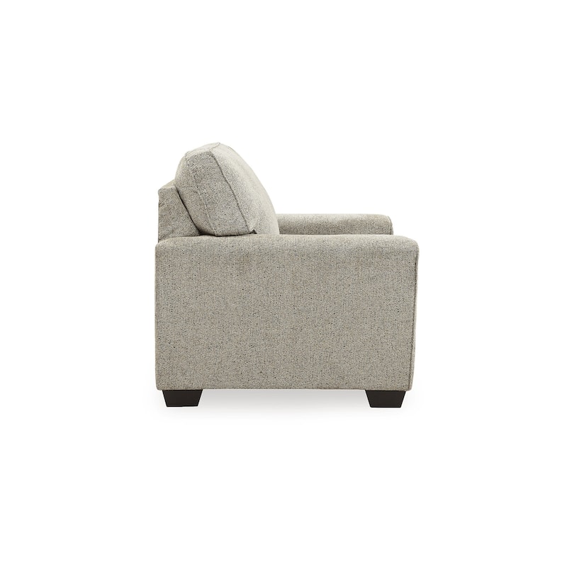 Signature Design by Ashley McCluer Brown/Gray Chair - 40"W x 38"D x 38"H
