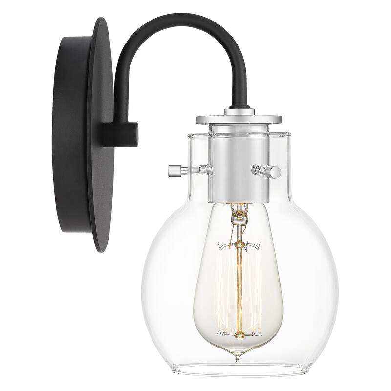 Quoizel Andrews Antique Nickel 1-Light Wall Sconce