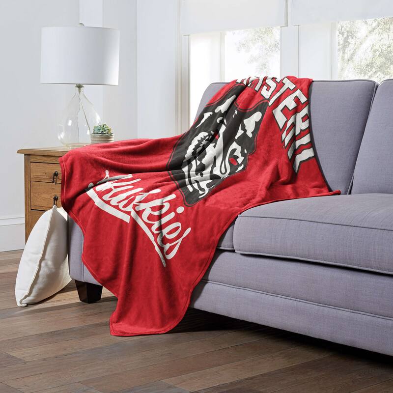 NCAA CAA Alumni Silk Touch Throw Blanket
