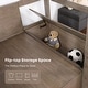 preview thumbnail 5 of 9, Furniture of America Wegh Solid Wood Twin Size Loft Bed with Workstation and Hidden Storage