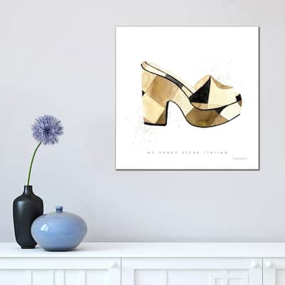 iCanvas "Beach Glam V" by Mercedes Lopez Charro Canvas Print