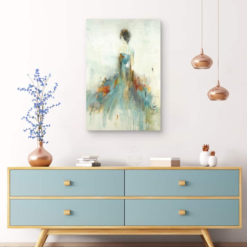 Elegant Moments by Lisa Ridgers Canvas Art Print