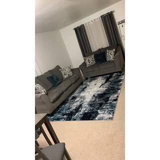 Shop Cooke Industrial Abstract Area Rug On Sale Overstock