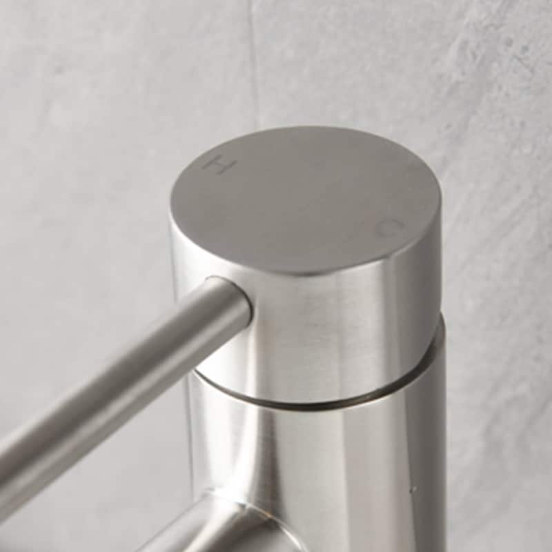 BATHLET Modern Single Hole Bathroom Sink Faucet