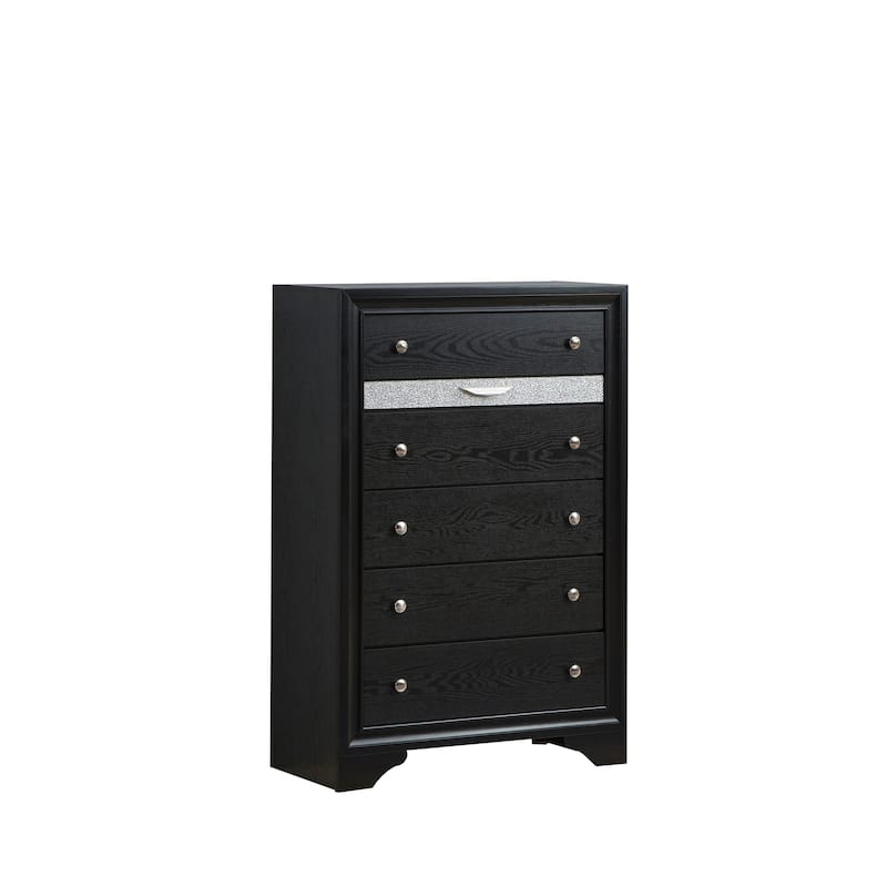 Madrid 6-Drawer 34 in. W Chest of Drawers