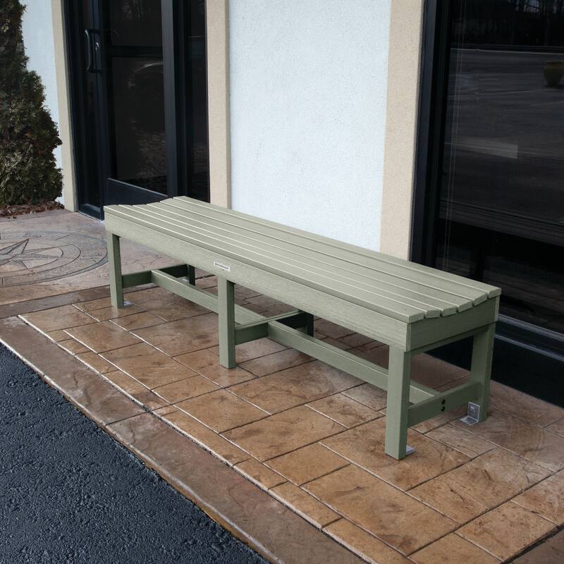 Highwood Commercial Grade Weldon 6ft Backless Picnic Bench