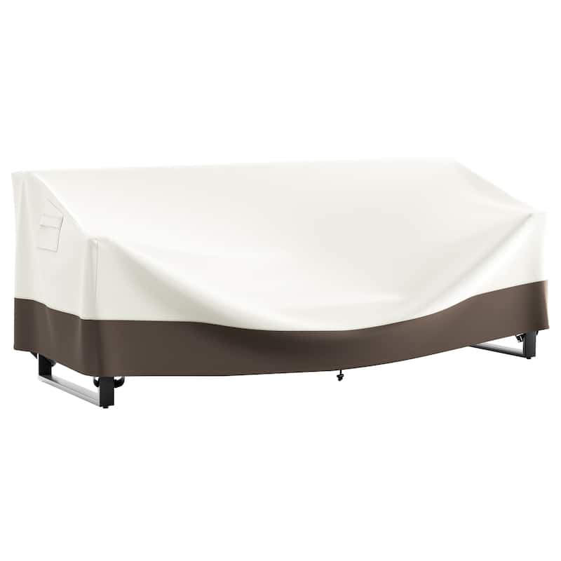 Heavy Duty Patio Sofa Cover, Waterproof 3-Seater Outdoor Sofa Cover