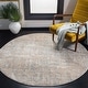 preview thumbnail 53 of 90, SAFAVIEH Adirondack Lida Modern Abstract Distressed Rug 10' Round - Beige/Slate - Round