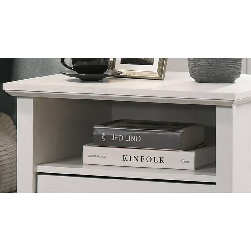 Rustic Brown Queen Bed Frame with Storage Headboard and Nightstands