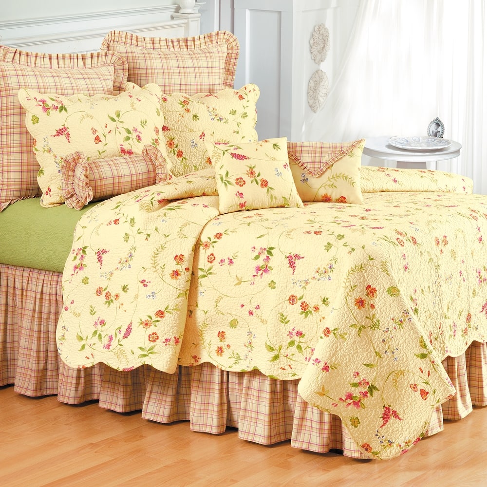 Priscilla Plaid Bed Skirt