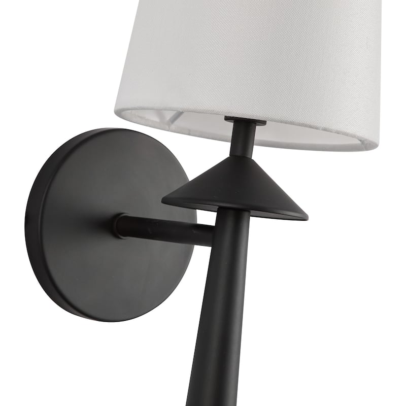 Alora Lighting WV497106 Bridgette 18" Tall Bathroom Sconce with Linen