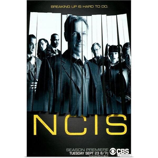 ncis signed poster