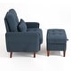 preview thumbnail 56 of 59, Adjustable Backrest Lounge Accent Chair Set with Storage Ottoman