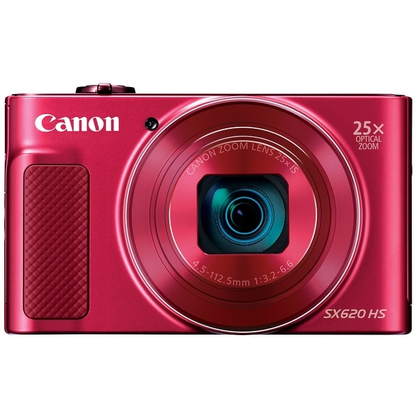Canon PowerShot SX620 HS Digital Camera (Red)