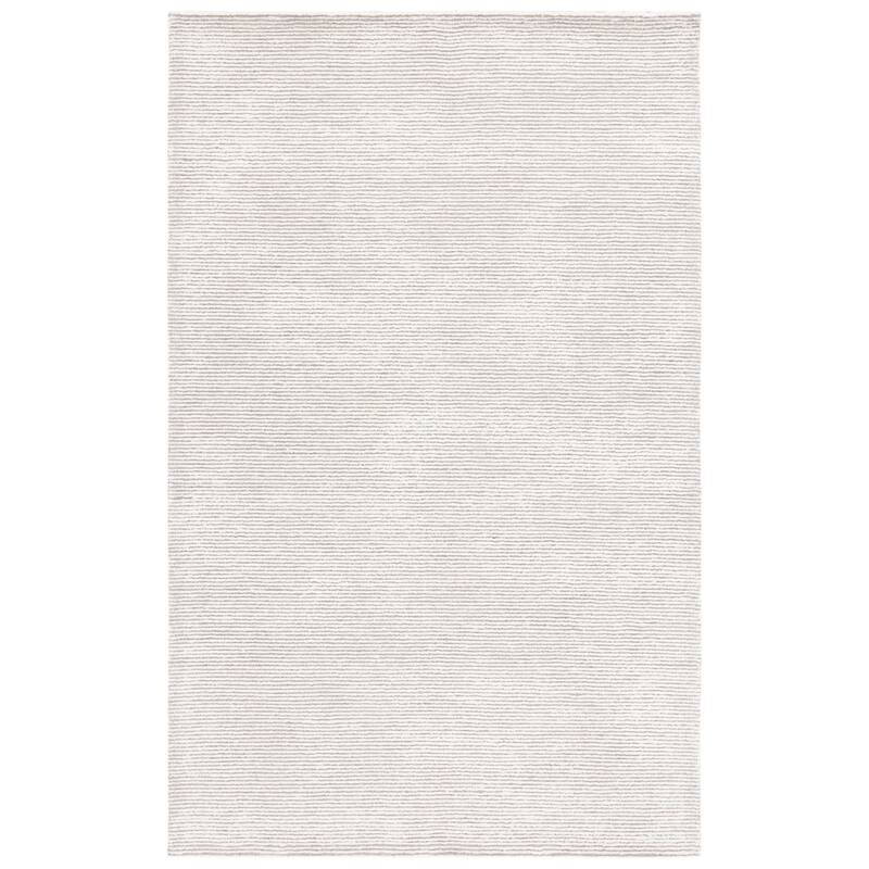 SAFAVIEH Handmade Mirage Dorella Contemporary Viscose Rug - 4' x 6' - Ivory/Grey