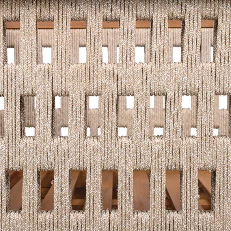 Oana Outdoor Acacia Wood Club Chair with Cushion by Christopher Knight Home