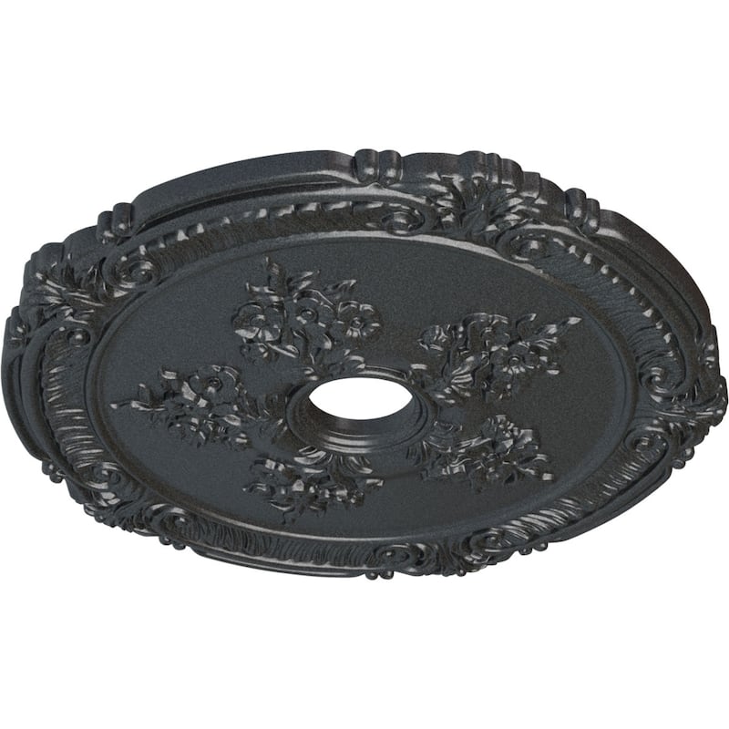 26"OD x 3 3/4"ID x 1 1/2"P Attica with Rose Ceiling Medallion