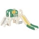 preview thumbnail 5 of 30, Kids Slide Playset Structure, Freestanding Castle Climbing Playhouse Green