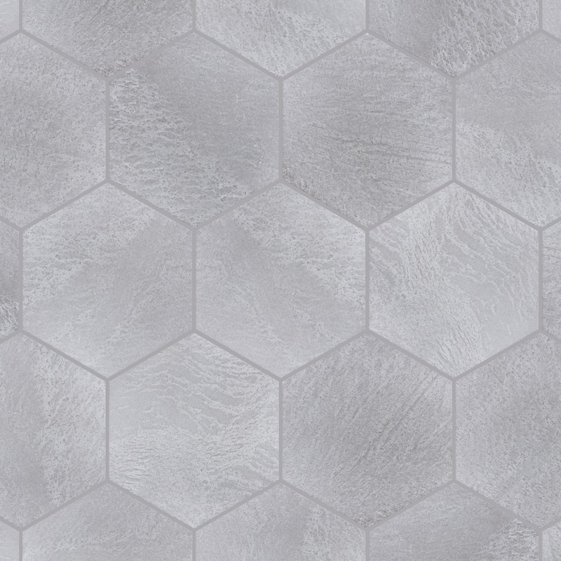Merola Tile Nagpur Grand Hex Perla 19" x 22" Porcelain Floor and Wall Tile